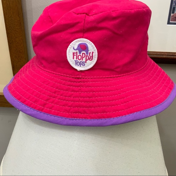 Floppy Tops Reversible Kids Children’s Compact Sun Rain Hat
Pink & Purple - Picture 2 of 11
